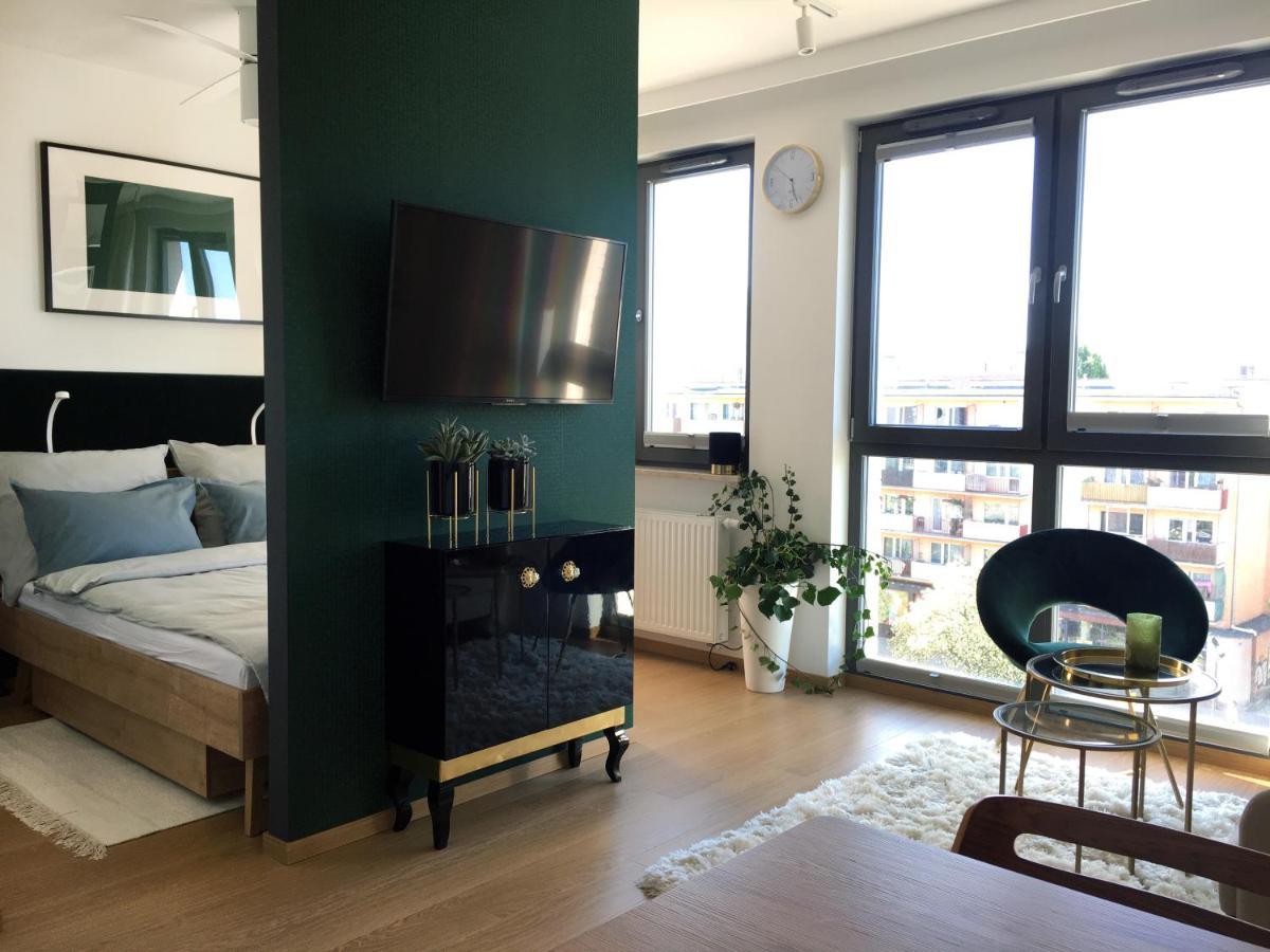Green Apartment Gdansk Z Garazem Luaran gambar